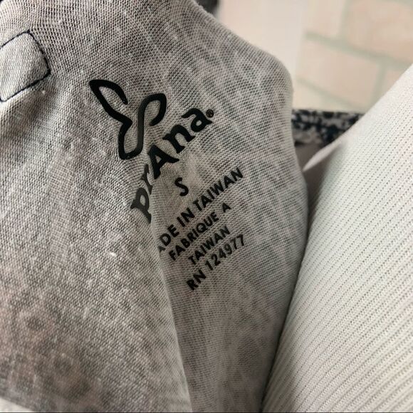 Prana Faux Wrap Jersey Knit Dress Sz S C2 - Picture 7 of 8